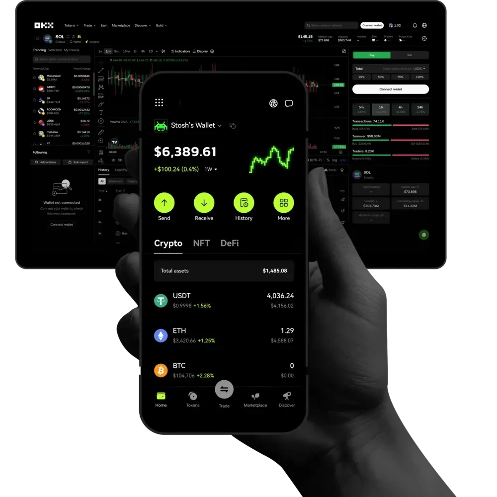 OKX安全认证页面